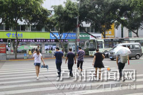 絕大多數(shù)市民都做到了自覺禮讓斑馬線，不橫穿馬路，不翻越欄桿，做到車讓人、人讓車